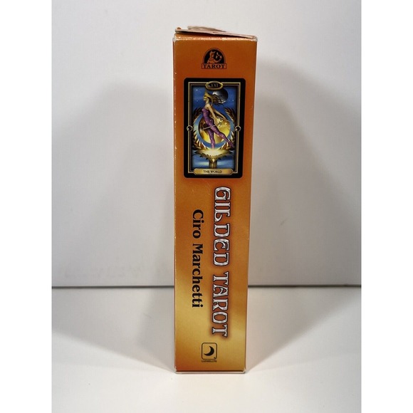 Gilded Tarot Cards Deck by Ciro Marchetti Divination Complete Set - Picture 6 of 13